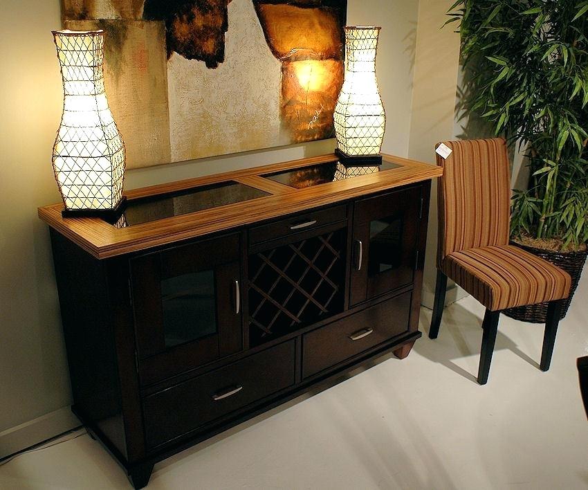 زیبایی منزل نو عروس با این استند و بوفه و ویترین های دکوری￼