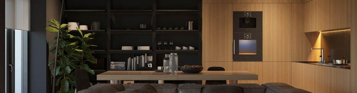 زیبایی منزل نو عروس با این استند و بوفه و ویترین های دکوری